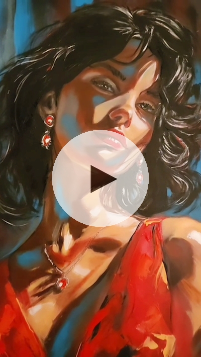 ArteDiAlina.com painting: Take me dancing
